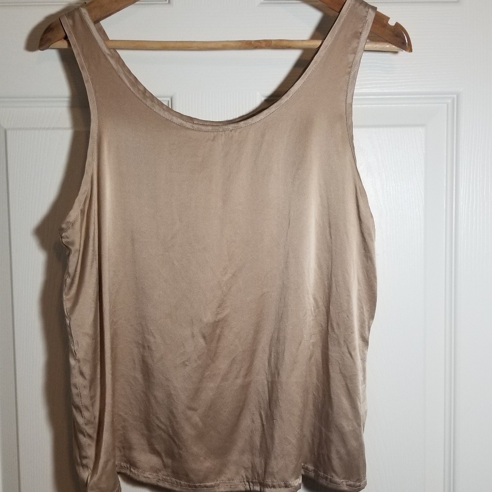 Victoria's Secret  100% Silk Sleeveless Tank